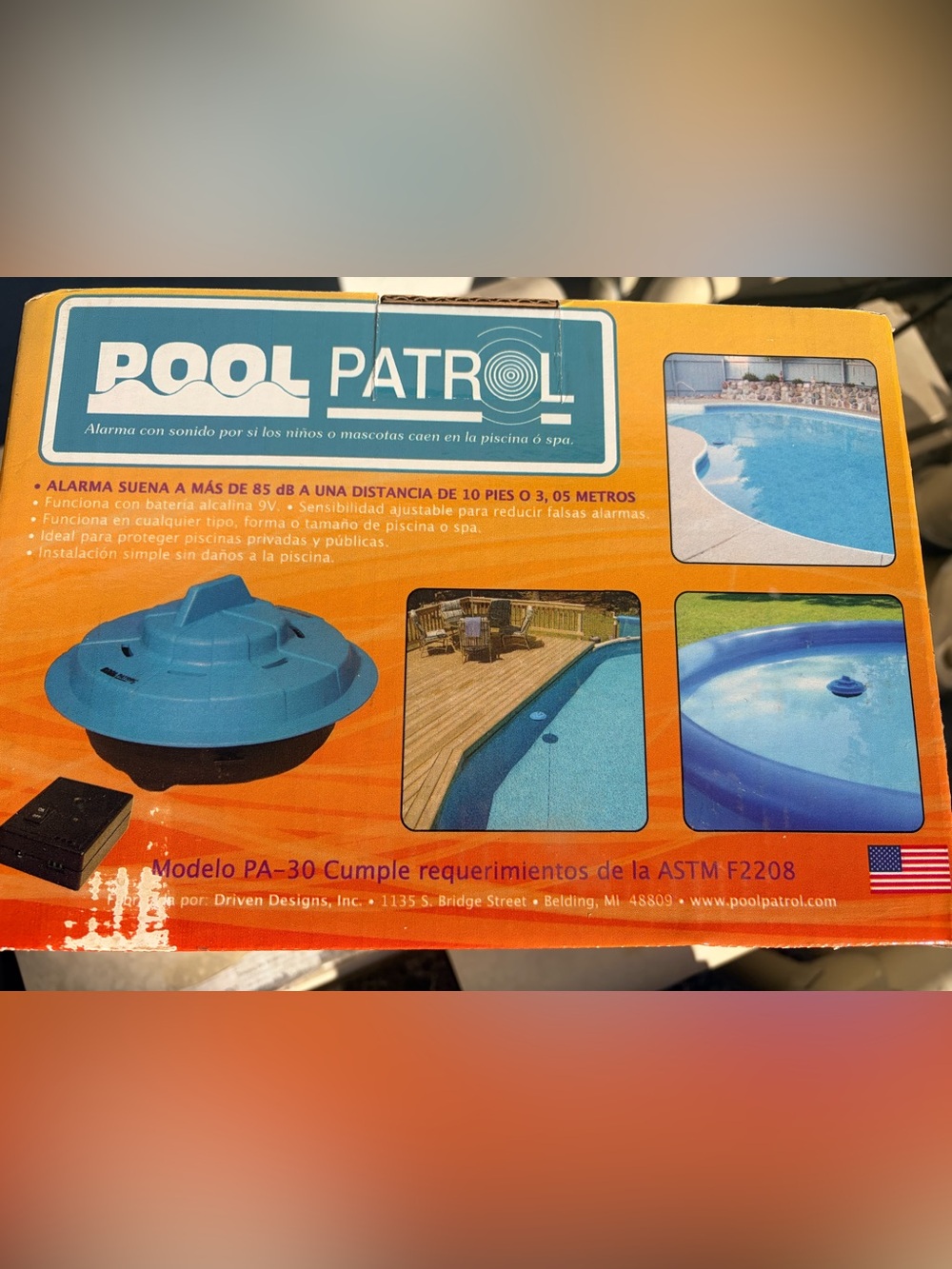 Pool Alarm - Blue
